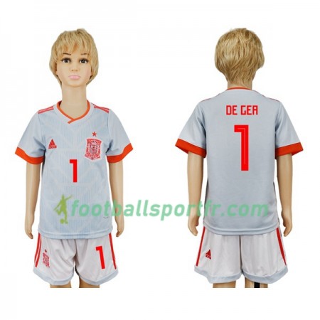 Tenue Espagne De Gea 1 Enfant Exterieur Coupe du monde 2018 Maillot de Foot